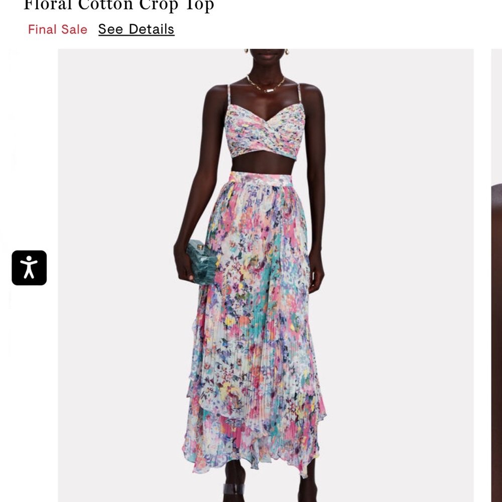 INTERMIX spring/summer crop top 🌸